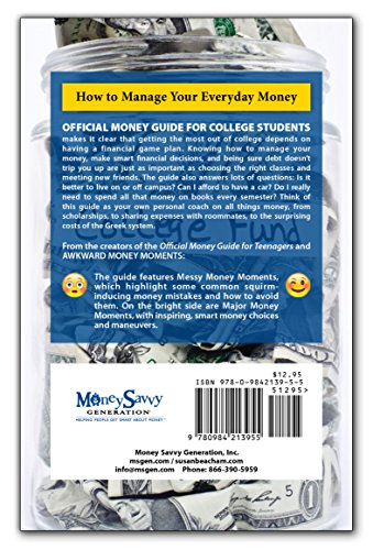Official Money Guide for COLLEGE STUDENTS