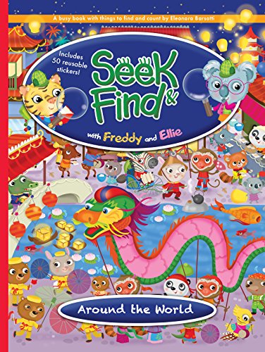 Seek & Find with Freddy and Ellie, Around the World