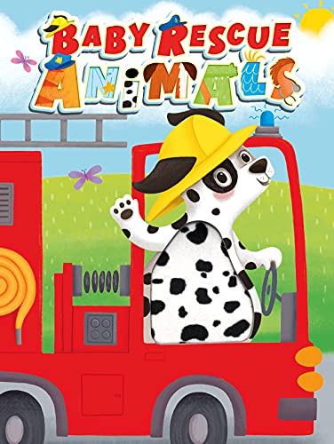 Baby Rescue Animals - Touch and Feel Board Book - Sensory Board Book