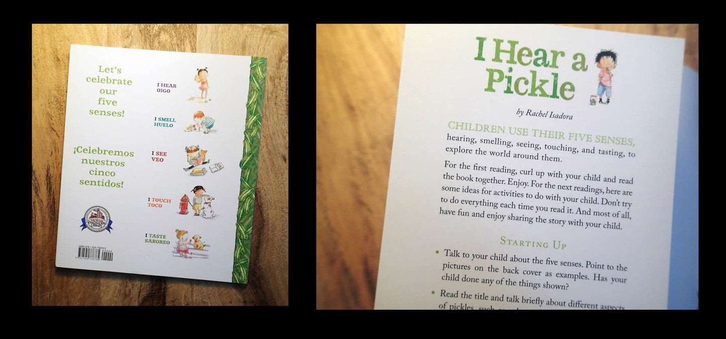I Hear a Pickle (and Smell, See, Touch, and Taste It, Too!)
