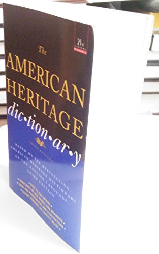 American Heritage Dictionary: Third Edition