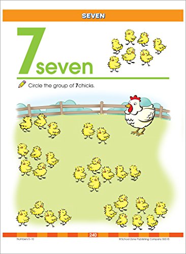 School Zone - Big Preschool Workbook - 320 Pages, Ages 3 to 5, Colors, Shapes, Numbers, Early Math, Alphabet, Pre-Writing, Phonics, Following Directions, and More (School Zone Big Workbook Series) - 2423