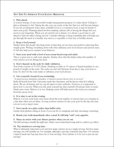 Power at the Plate: The Safe & Sensible Guide to Healthy Eating and Weight Control