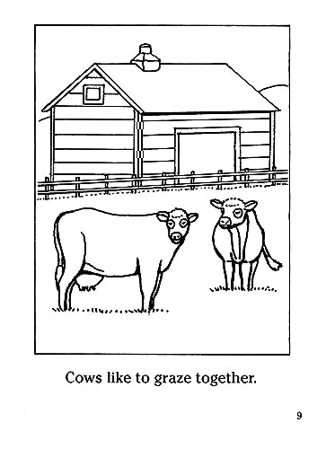 Farm Animals Coloring Book (Dover Little Activity Books)