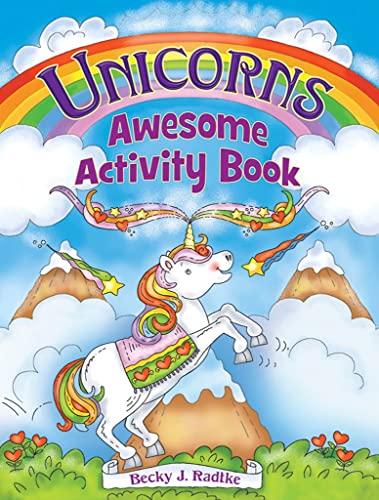 Unicorns Awesome Activity Book (Dover Kids Activity Books: Fantasy)
