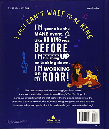 The Soundtrack Series The Lion King: I Just Can't Wait to be King