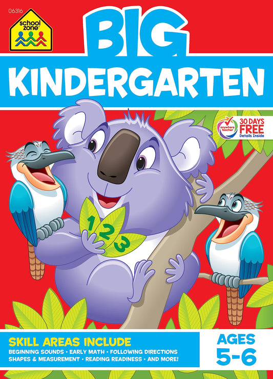 SCHOOL ZONE - BIG KINDERGARTEN W