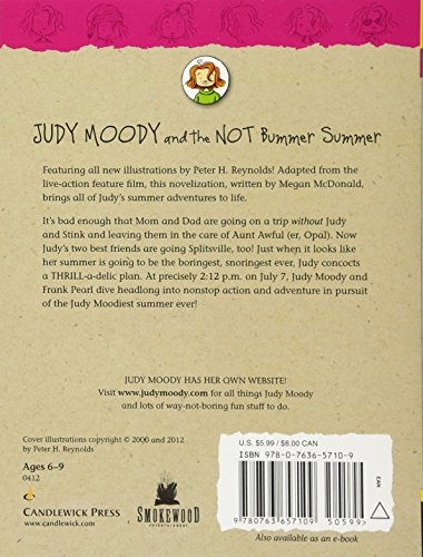 Judy Moody and the NOT Bummer Summer