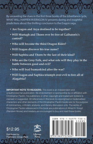 What Will Happen in Eragon IV: Who Lives, Who Dies, Who Becomes the Third Dragon Rider and How Will the Inheritance Cycle Finally E