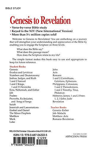 Genesis to Revelation: The Minor Prophets Student Book