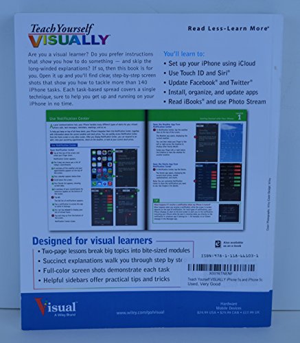 Teach Yourself VISUALLY iPhone 5s and iPhone 5c