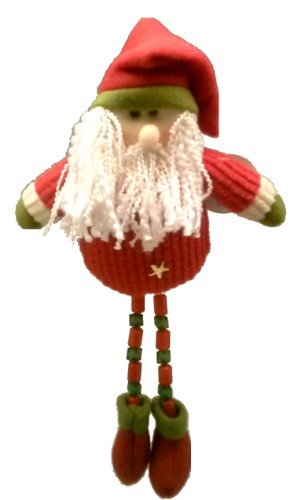 2014 Wild Life 12 Month Wall Calendar Bonus:large Size Christmas Glitter Gift Bag & Beaded Leg Santa Ornament