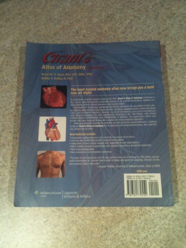 Grant's Atlas of Anatomy, 12th Edition (Grant, John Charles Boileau//Grant's Atlas of Anatomy)