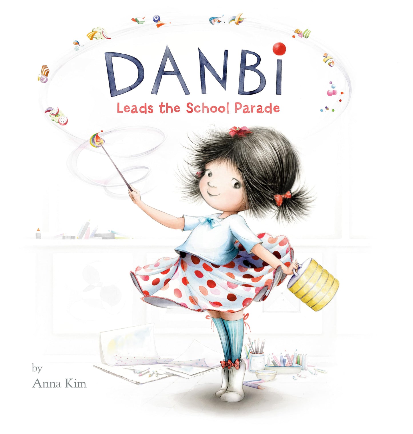 Danbi Leads the School Parade