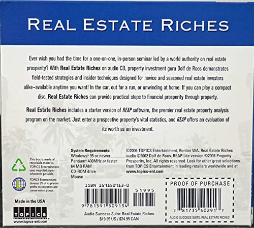AUDIO SUCCESS SUITE EDITION - REAL ESTAT (AUDIO BOOK)