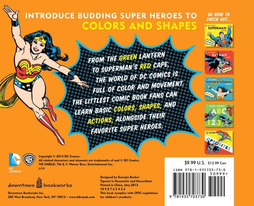 DC Super Heroes Colors, Shapes & More! - 9541