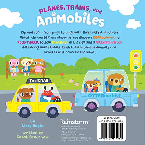 Planes, Trains, and Animobiles -Super Fun with Animal Puns!-Ages 12-36 Months