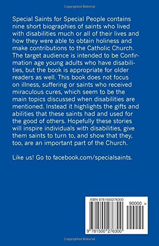 Special Saints for Special People
