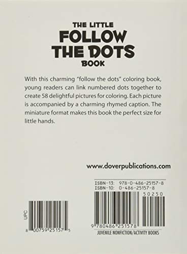 The Little Follow the Dots Book (Dover Little Activity Books)
