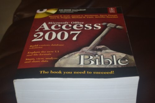 Access 2007 Bible - 9559