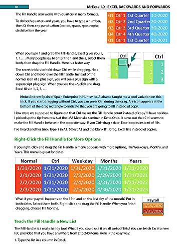 MrExcel LX The Holy Grail of Excel Tips: Covers Excel Backwards and Forwards