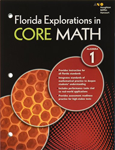HMH Algebra 1: Exploration in Core Math: Common Core Student Workbook