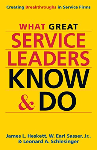 What Great Service Leaders Know and Do: Creating Breakthroughs in Service Firms - 1426