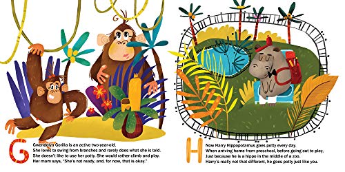 The Perfect Potty Zoo: The Funniest ABC Book (Cozy Reading Nook)