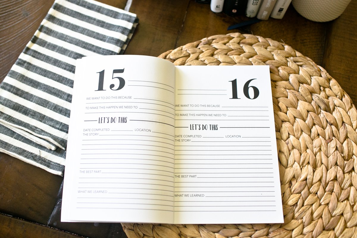 Our Bucket List: A Creative and Inspirational Journal for Ideas and Adventures for Couples