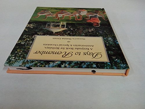 Days to Remember: A Keepsake Book for Birthdays, Anniversaries & Special Occasions