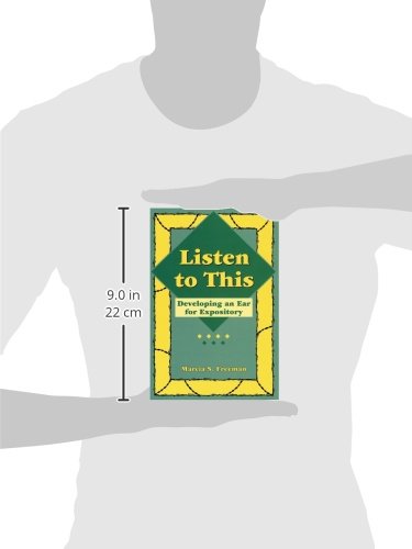 Listen to This: Developing an Ear for Expository (Maupin House)