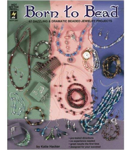 Born to Bead Jewelry Making Beading Book NEW