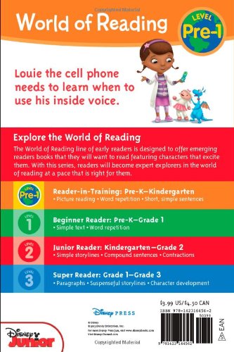 Doc McStuffins: Loud Louie (World of Reading)