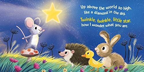Twinkle, Twinkle Little Star - Childrens Chunky Padded Board Book - Classic