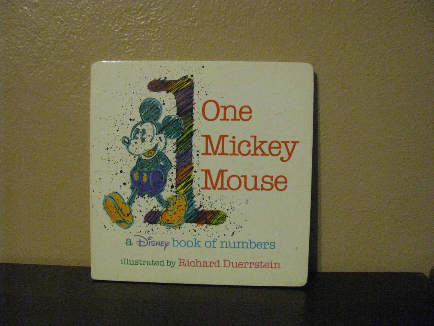 One Mickey Mouse: A Disney Book of Numbers