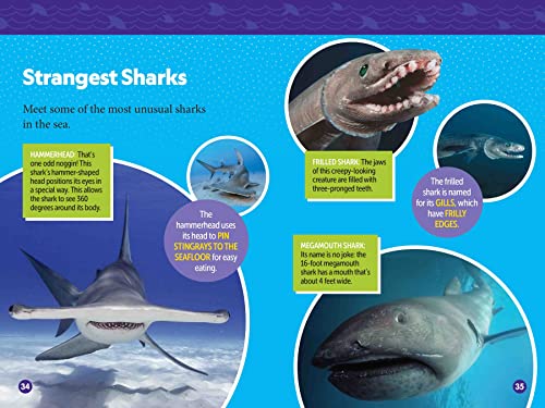 National Geographic Readers: Sharks!: 100 Fun Facts About These Fin-Tastic Fish