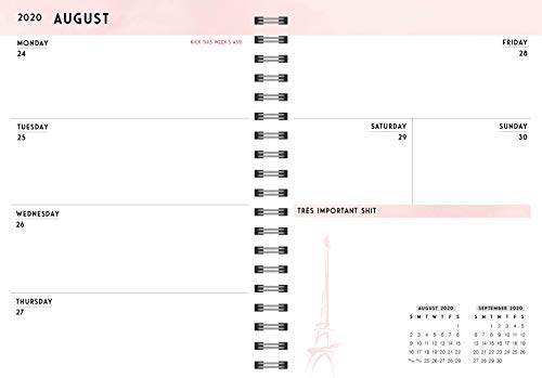 2021 C'est La F*cking Vie Planner: 17-Month Weekly Organizer (Get Shit Done Monthly, Includes Stickers, Thru December 2021)