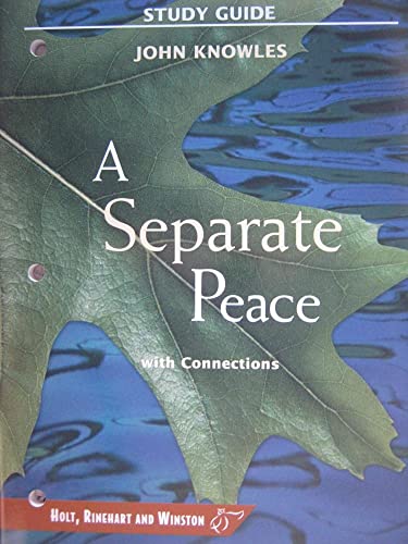 Sg a Separate Peace W/Conn