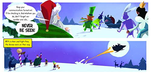 The Holiday Heroes Save Christmas: A Silly Holiday Adventure for Children with Santa!