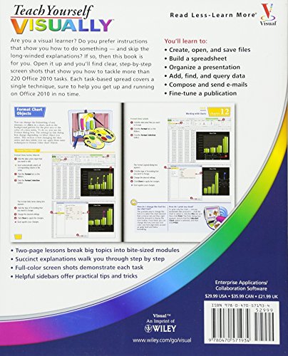 Teach Yourself VISUALLY Office 2010