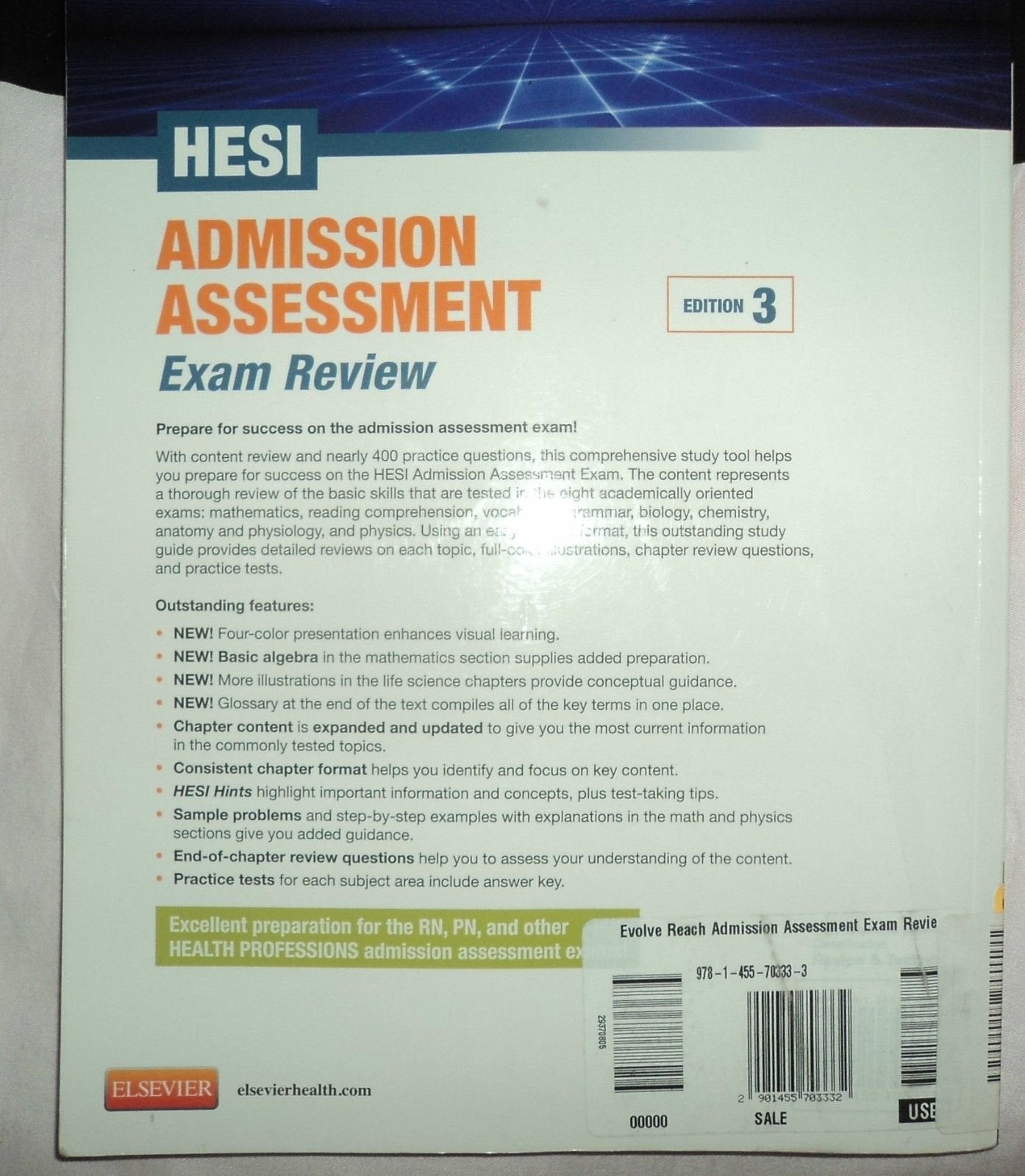 Admission Assessment Exam Review