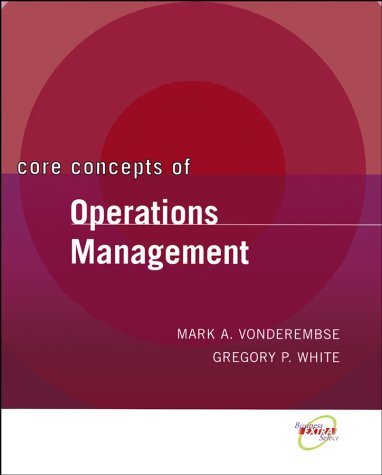 Core Concepts of Operations Management - 7304