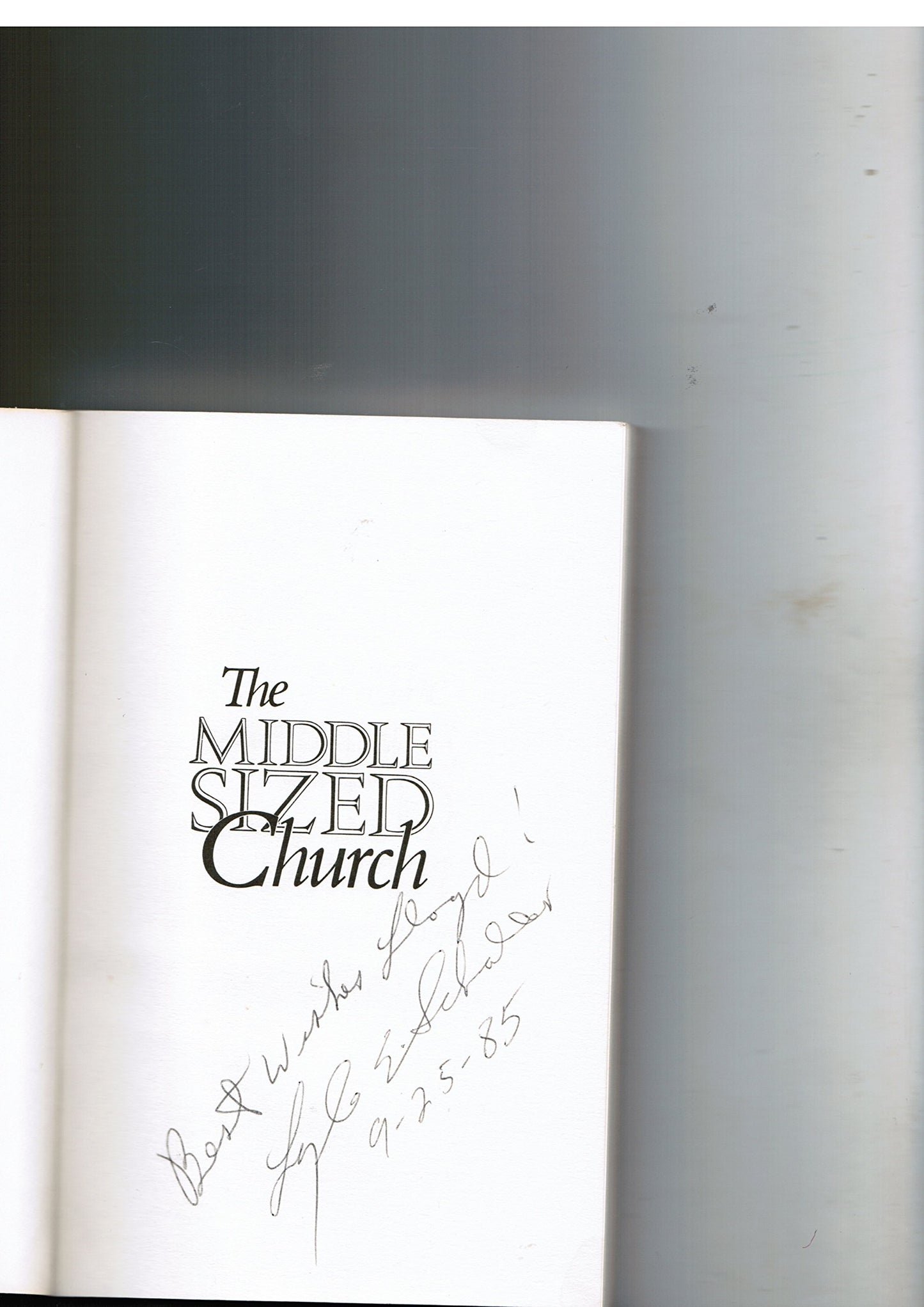 The Middle Sized Church: Problems and Prescriptions