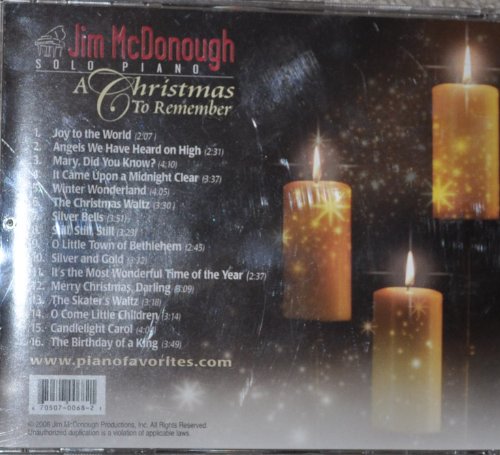 A Christmas to Remember - Solo Piano