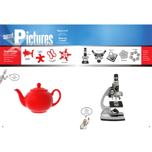Klutz The Book of Impossible Objects: 25 Eye-Popping Projects to Make, See & Do Craft Kit