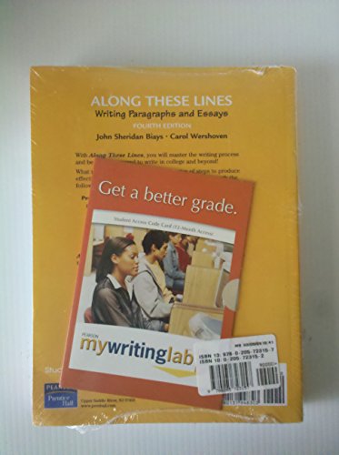 Along These Lines: Writing Paragraphs and Essays (Book Alone) (4th Edition) (MyWritingLab Series) - 5261