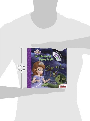 Sofia the First Let the Good Times Troll: Book with DVD