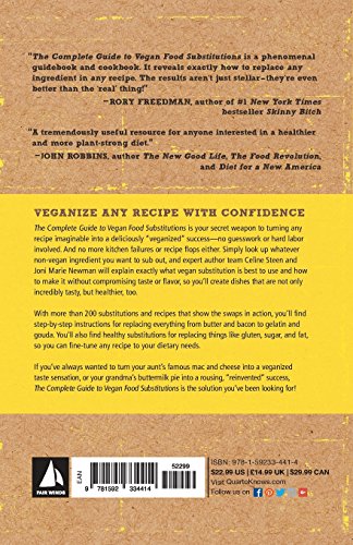 The Complete Guide to Vegan Food Substitutions: Veganize It! Foolproof Methods for Transforming Any Dish into a Delicious New Vegan Favorite