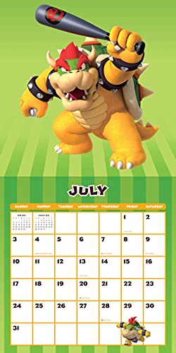 Super Mario 2022 Wall Calendar