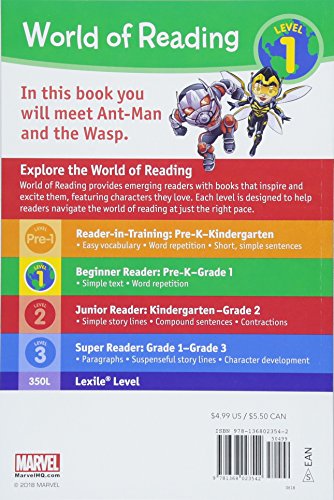 World of Reading Super Hero Adventures: Meet Ant-Man and the Wasp (Level 1)